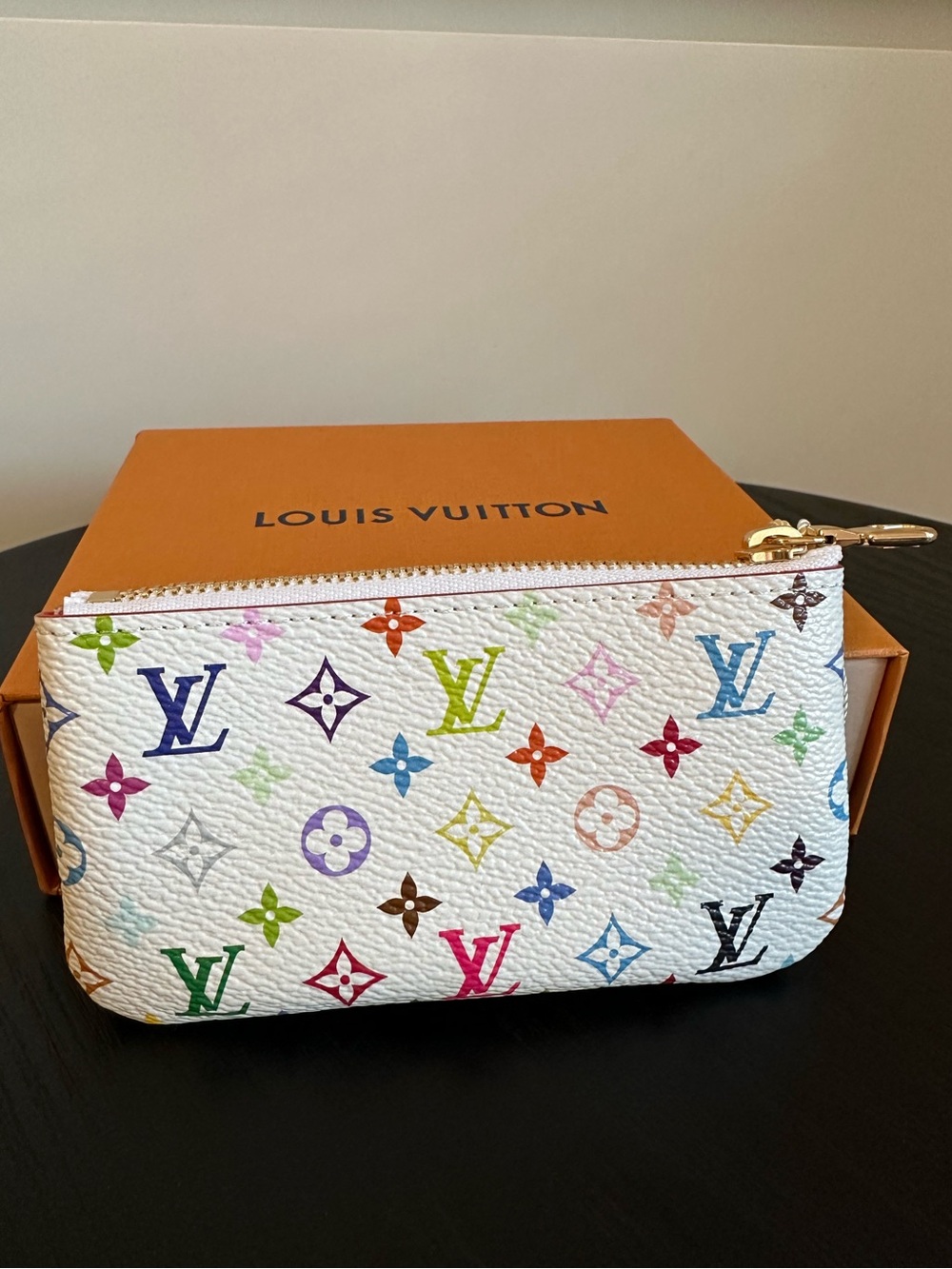 Louis Vuitton x Murakami multicolor key pouch